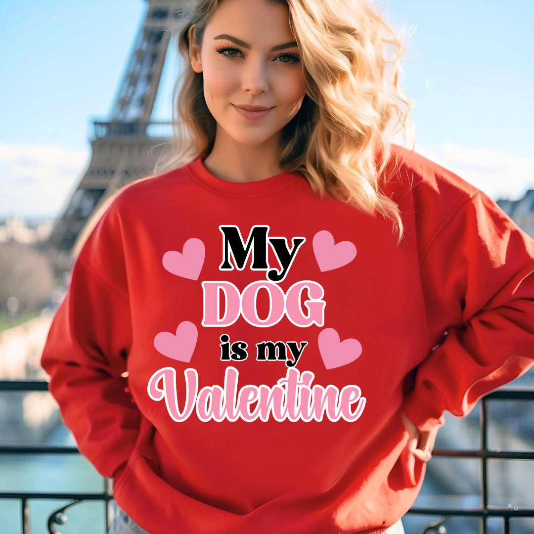 My dog is my valentine ♥️