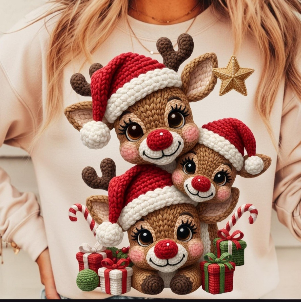 Yarn Christmas Reindeer 🎄