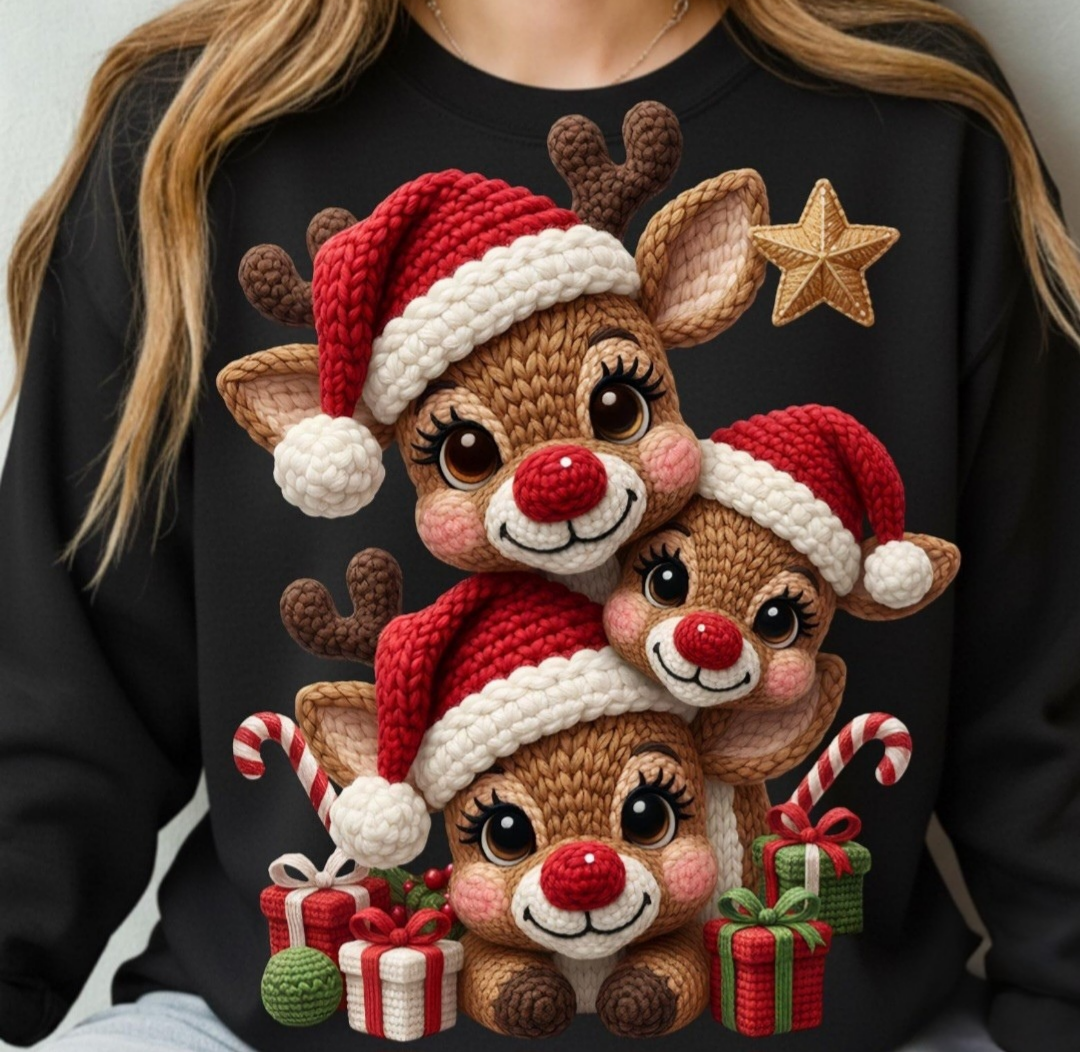 Yarn Christmas Reindeer 🎄